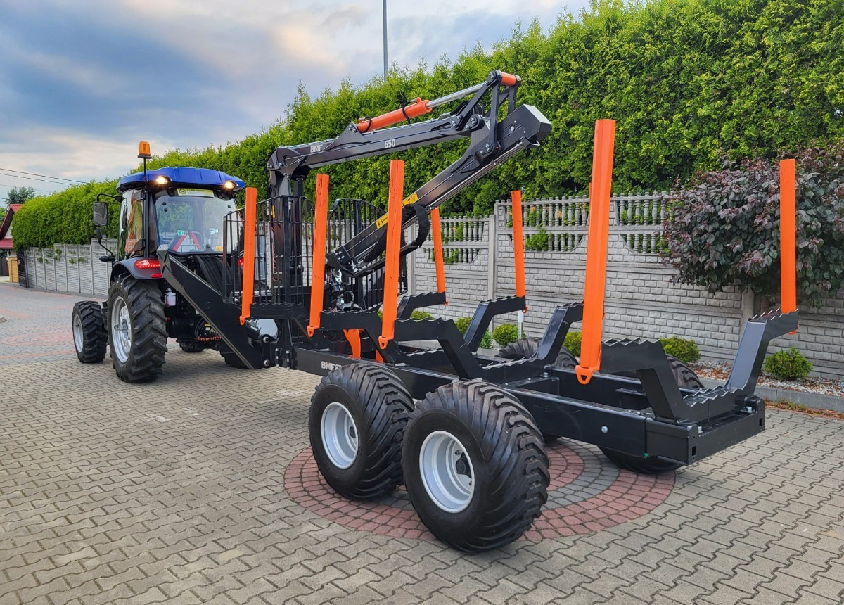 LOVOL Zestaw Traktor LOVOL M755 Przyczepa do drewna BMF 8TPro Stan Nowy Fabryczny - Harvester: foto 3 LOVOL Zestaw Traktor LOVOL M755 Przyczepa do drewna BMF 8TPro Stan Nowy Fabryczny - Harvester: foto 3