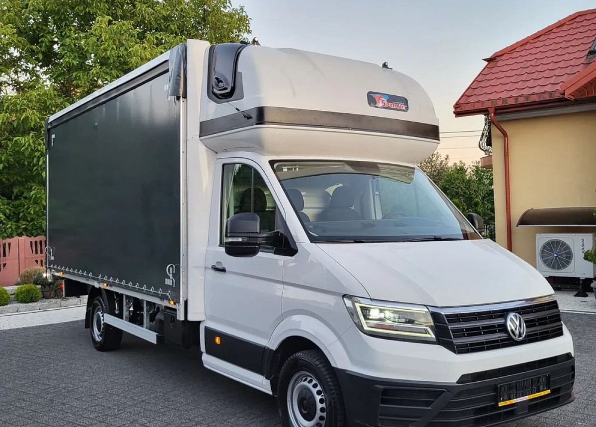 Volkswagen Crafter - Carrinha de lona: foto 1 Volkswagen Crafter - Carrinha de lona: foto 1