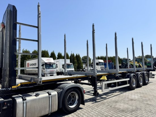 MEGA TIMBER LONG Holzauflieger 6 Rungenpaare - Semi-reboque transporte de madeira: foto 3 MEGA TIMBER LONG Holzauflieger 6 Rungenpaare - Semi-reboque transporte de madeira: foto 3