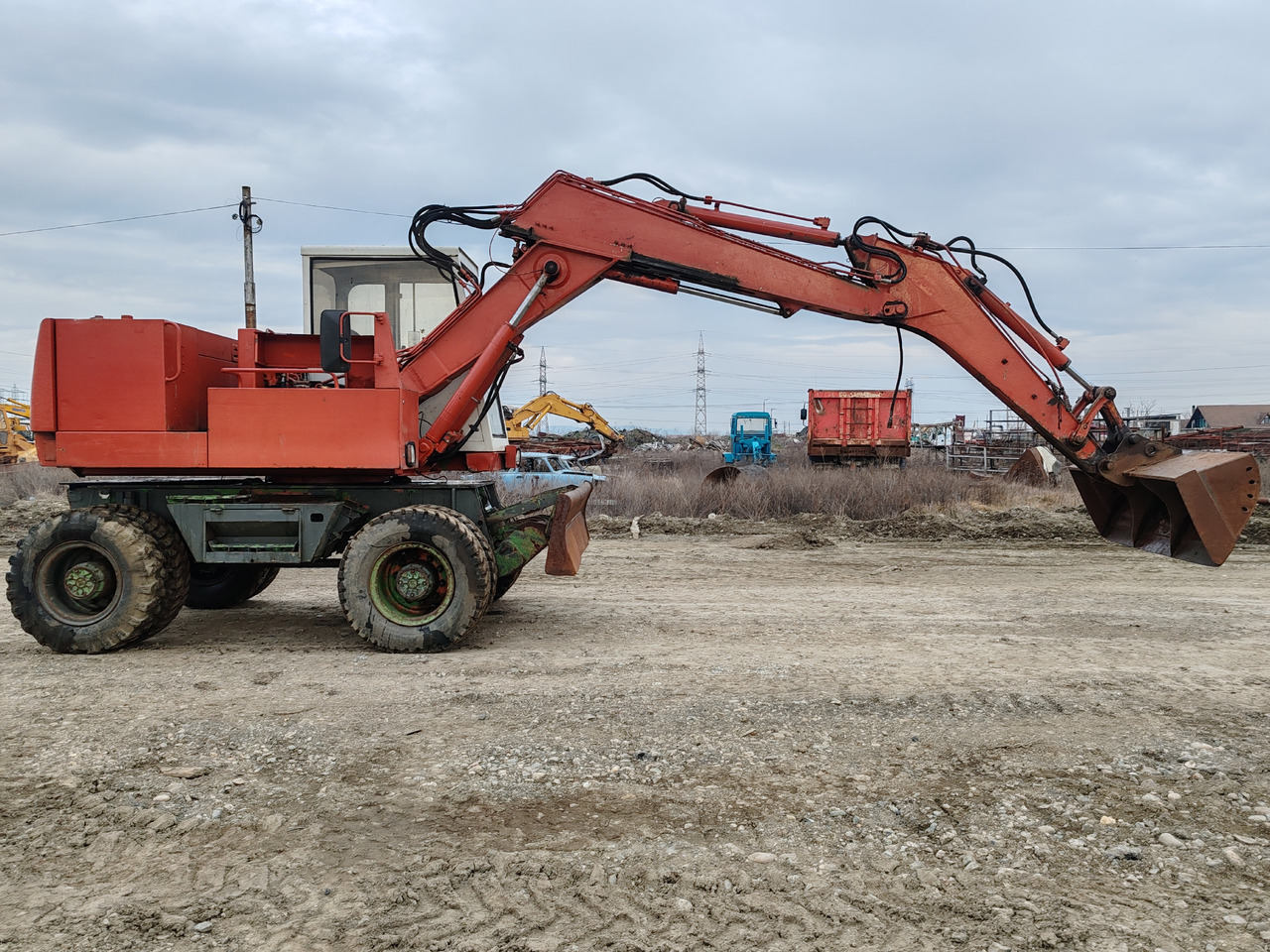 Case Poclain 61P - Escavadeira de rodas: foto 4 Case Poclain 61P - Escavadeira de rodas: foto 4