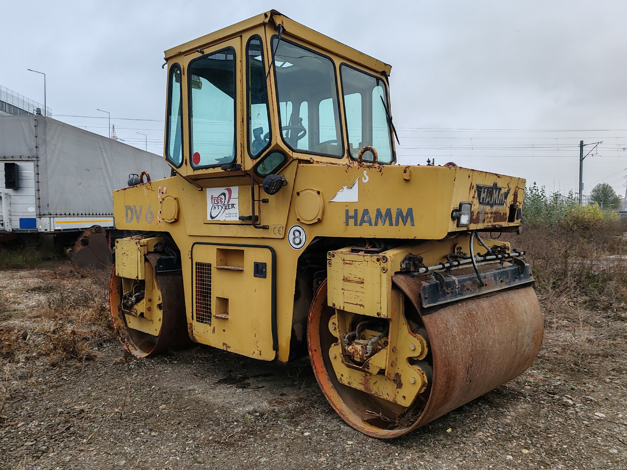 Hamm DV6 - Compactador de asfalto: foto 1 Hamm DV6 - Compactador de asfalto: foto 1
