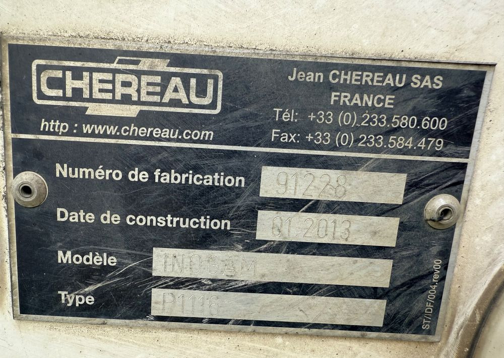 Chereau Inogam - Semi-reboque frigorífico: foto 5 Chereau Inogam - Semi-reboque frigorífico: foto 5