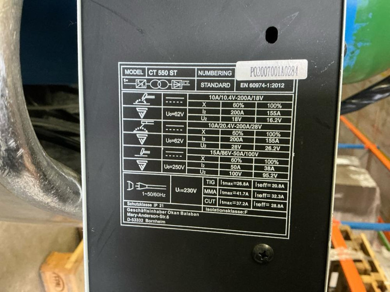 Máquina para metal Stahlwerk CT 550 ST: foto 12