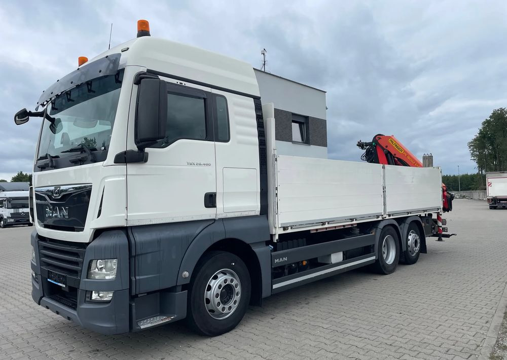 MAN TGX 26.460 HDS, PALFINGER PK 180002-EH, PILOT! - Camião de caixa aberta/ Plataforma, Camião grua: foto 2 MAN TGX 26.460 HDS, PALFINGER PK 180002-EH, PILOT! - Camião de caixa aberta/ Plataforma, Camião grua: foto 2