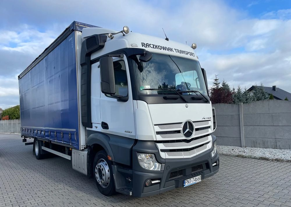 Mercedes-Benz ACTROS 1830 Firanka 20 palet! - Camião de lona: foto 1 Mercedes-Benz ACTROS 1830 Firanka 20 palet! - Camião de lona: foto 1