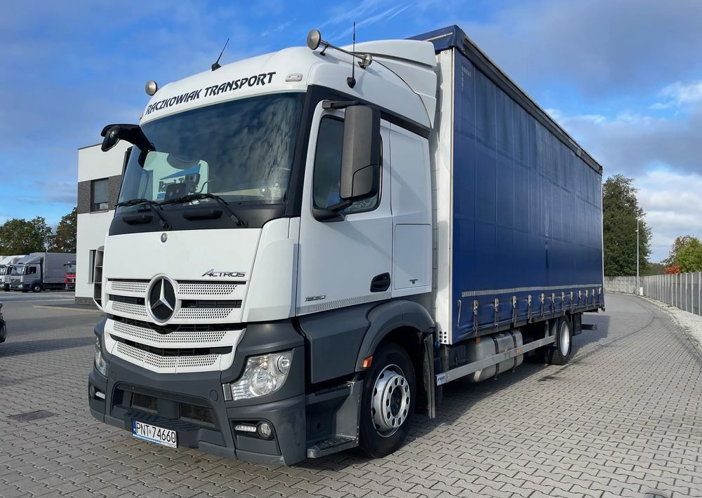 Mercedes-Benz ACTROS 1830 Firanka 20 palet! - Camião de lona: foto 2 Mercedes-Benz ACTROS 1830 Firanka 20 palet! - Camião de lona: foto 2