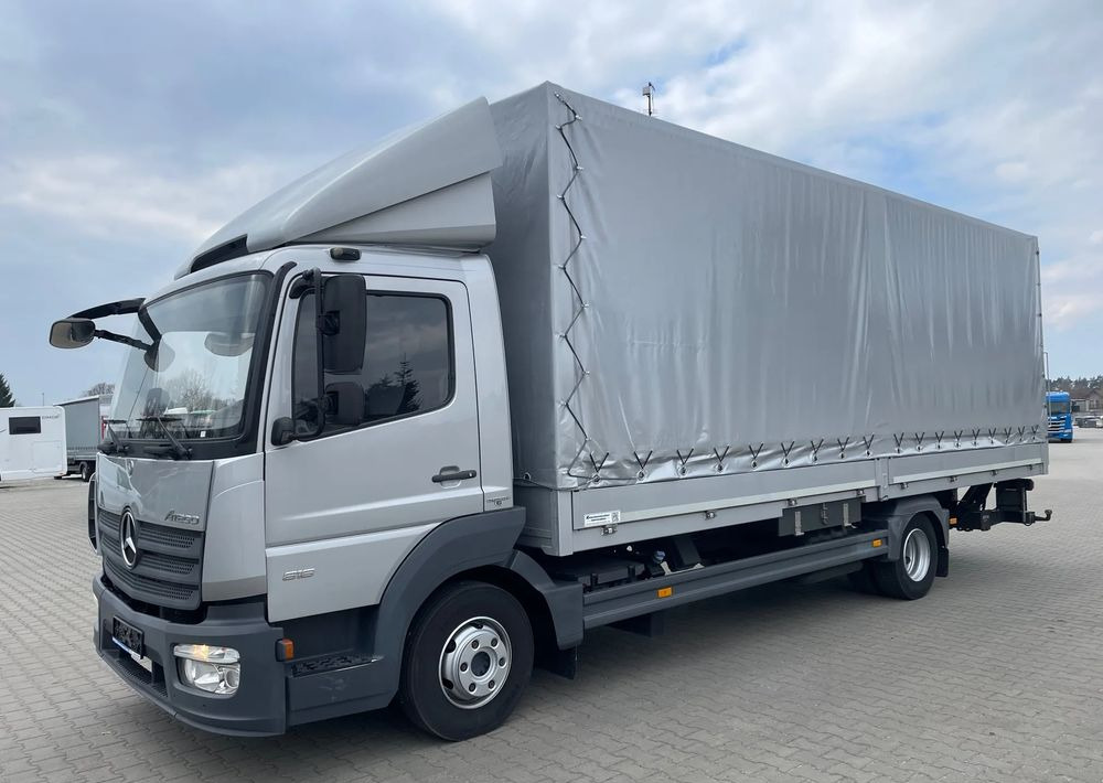 Mercedes-Benz ATEGO 818 KLIMA, WEBASTO - Camião de lona: foto 2 Mercedes-Benz ATEGO 818 KLIMA, WEBASTO - Camião de lona: foto 2