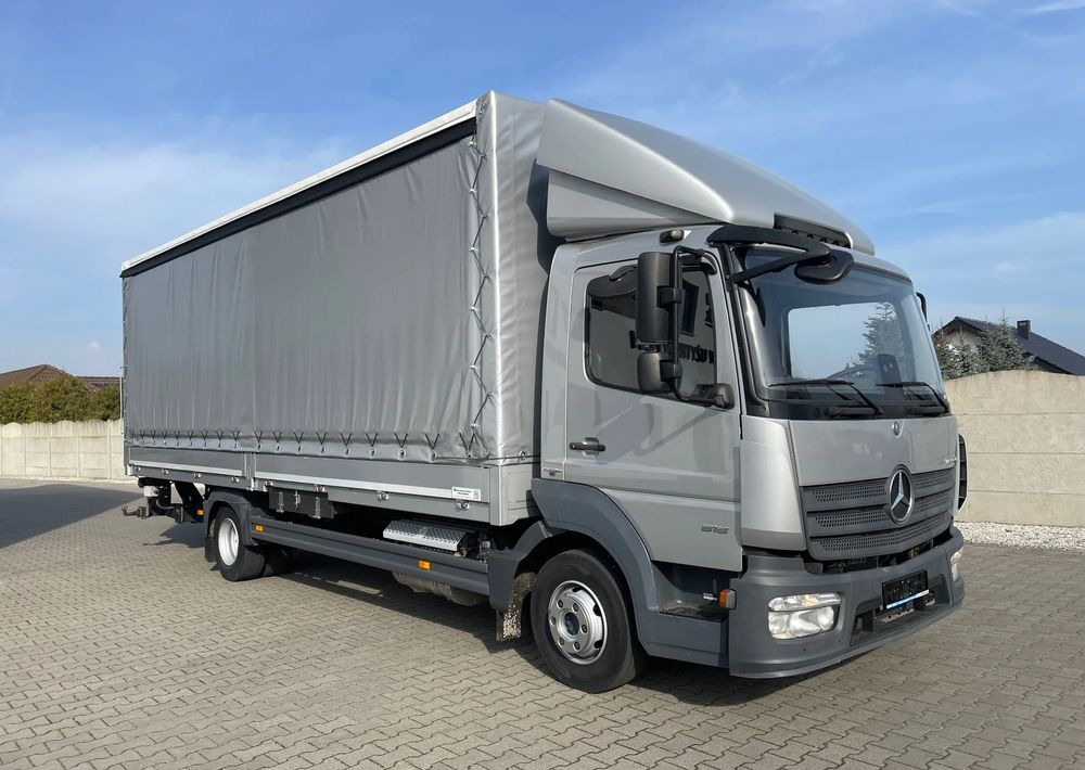 Mercedes-Benz ATEGO 818 Klima, Webasto, Burtofirana! - Camião de lona: foto 1 Mercedes-Benz ATEGO 818 Klima, Webasto, Burtofirana! - Camião de lona: foto 1