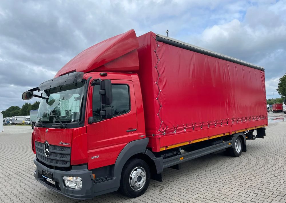 Mercedes-Benz ATEGO 818, Klima, webasto, burtofirana! - Camião de lona: foto 2 Mercedes-Benz ATEGO 818, Klima, webasto, burtofirana! - Camião de lona: foto 2