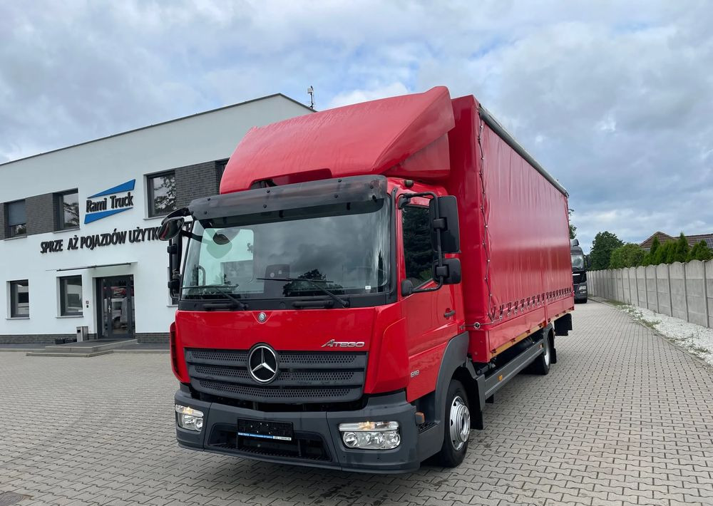 Mercedes-Benz ATEGO 818, Klima, webasto, burtofirana! - Camião de lona: foto 1 Mercedes-Benz ATEGO 818, Klima, webasto, burtofirana! - Camião de lona: foto 1