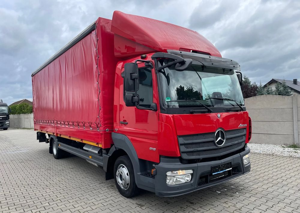 Mercedes-Benz ATEGO 818, Klima, webasto, burtofirana! - Camião de lona: foto 3 Mercedes-Benz ATEGO 818, Klima, webasto, burtofirana! - Camião de lona: foto 3