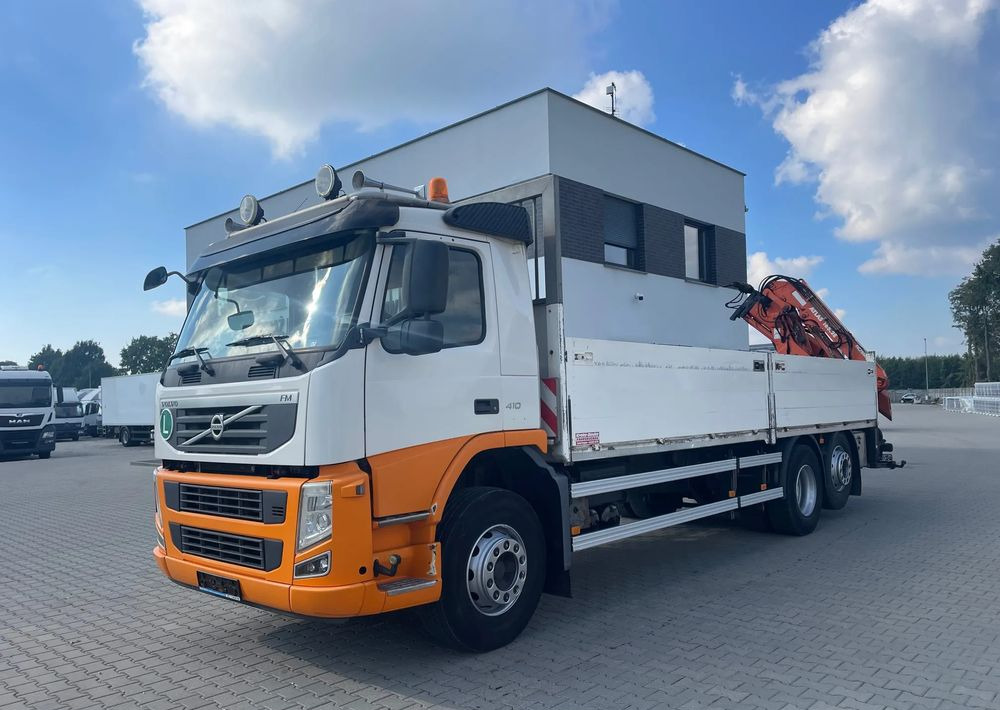 Volvo FM410 EURO 5, HDS ATLAS 165.2E-A2 RADIO STEROWANY, ZABUDOWA 7,1 m! - Camião de caixa aberta/ Plataforma, Camião grua: foto 2 Volvo FM410 EURO 5, HDS ATLAS 165.2E-A2 RADIO STEROWANY, ZABUDOWA 7,1 m! - Camião de caixa aberta/ Plataforma, Camião grua: foto 2