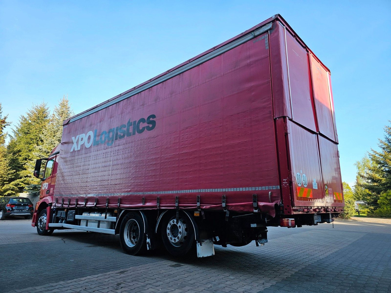 Mercedes-Benz 2543 ACTROS 6x2 JUMBO 8,2 Erhöhtes Dach Edscha - Camião de lona: foto 3 Mercedes-Benz 2543 ACTROS 6x2 JUMBO 8,2 Erhöhtes Dach Edscha - Camião de lona: foto 3