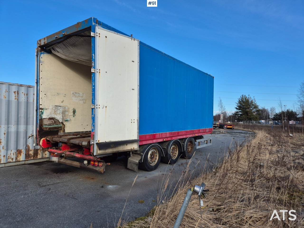 BPW Keskiakseliperävaunu - Reboque furgão: foto 1 BPW Keskiakseliperävaunu - Reboque furgão: foto 1