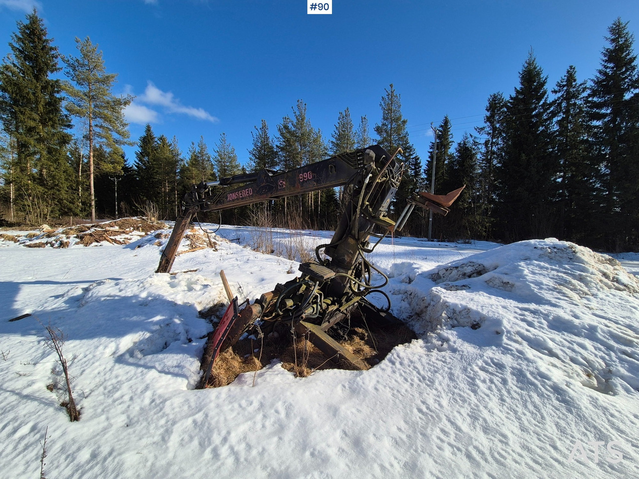 Jonsered 990 Nosturi - Guindaste: foto 4 Jonsered 990 Nosturi - Guindaste: foto 4
