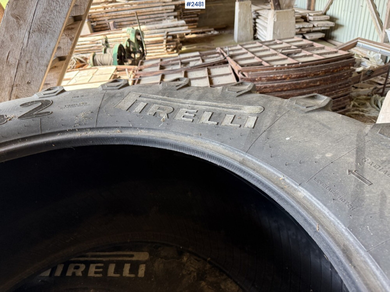 2 tires for tractor Pirelli 650/65R42 - Pneu para Máquina agrícola: foto 4 2 tires for tractor Pirelli 650/65R42 - Pneu para Máquina agrícola: foto 4