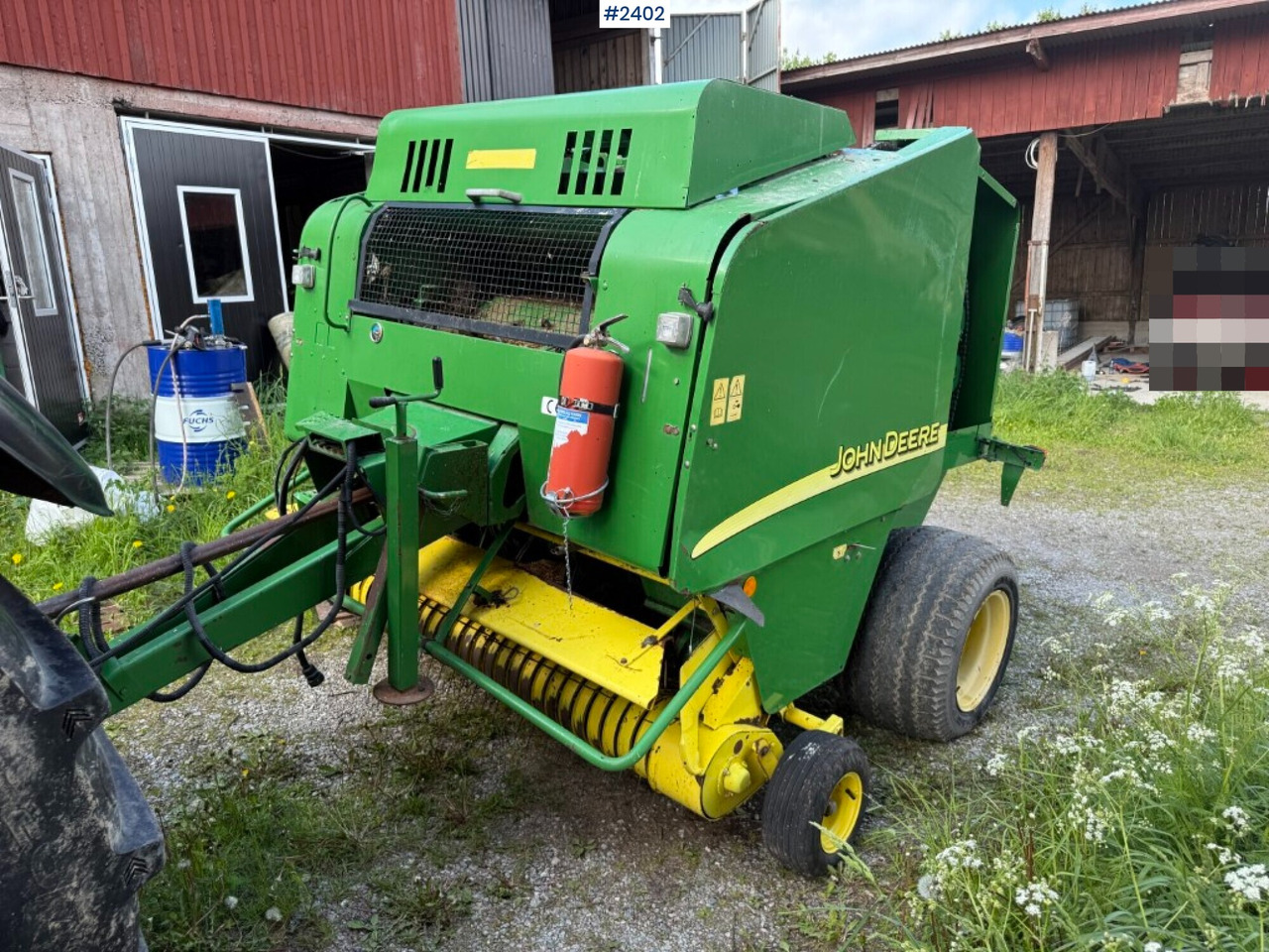 Baler John Deere 578 - Máquina para produção de feno: foto 1 Baler John Deere 578 - Máquina para produção de feno: foto 1