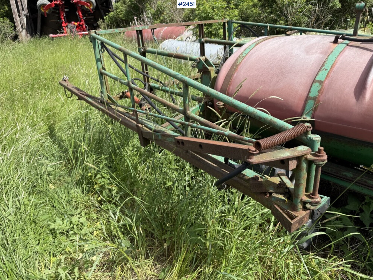 Pulverizador agricola Crop protection sprayer Moteska 2000L 12m: foto 12