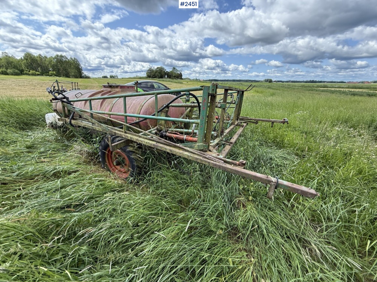 Pulverizador agricola Crop protection sprayer Moteska 2000L 12m: foto 7
