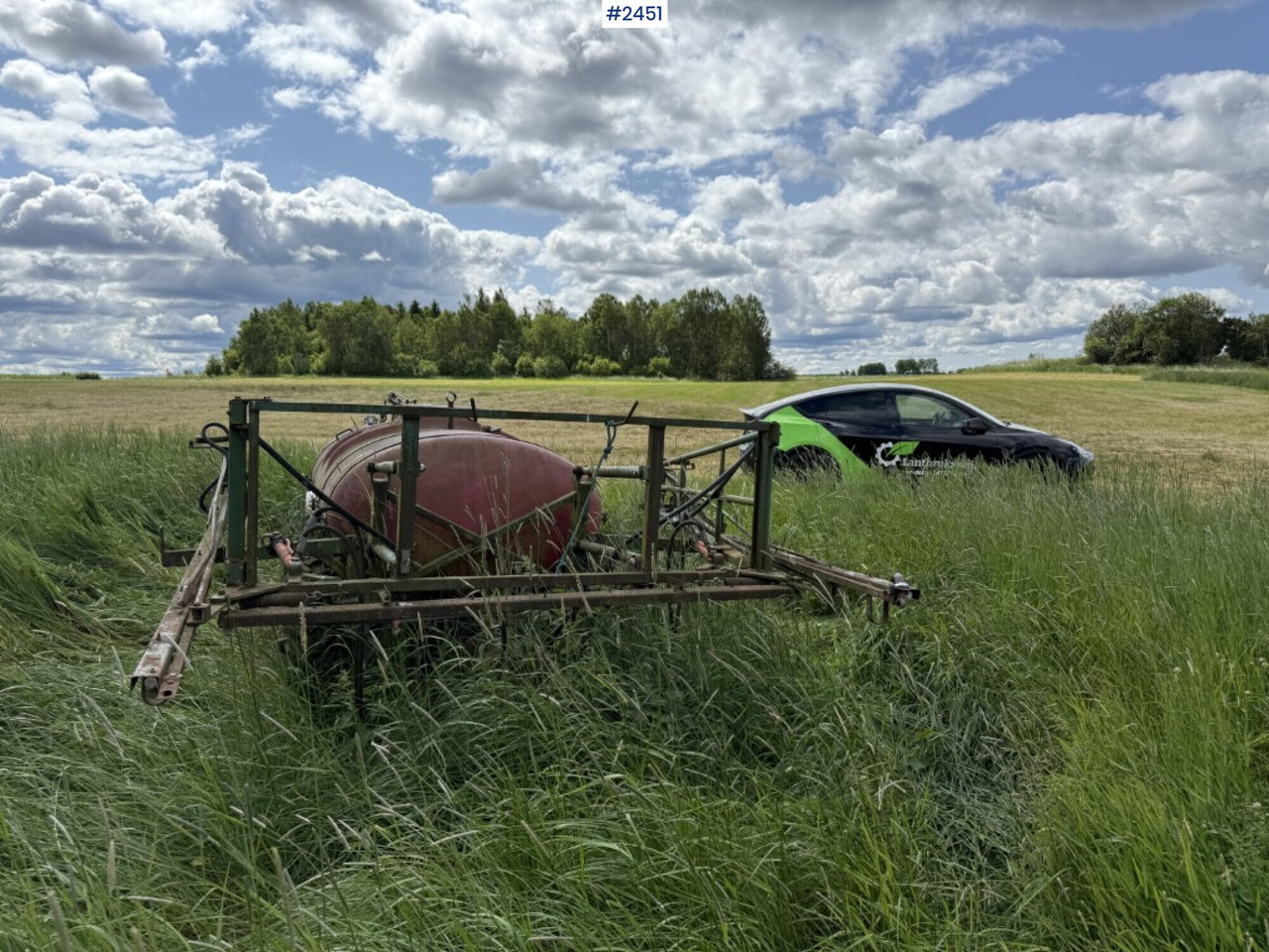 Pulverizador agricola Crop protection sprayer Moteska 2000L 12m: foto 6