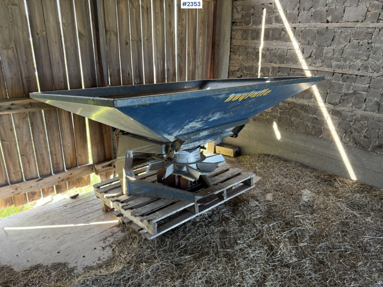 Distribuidor de fertilizantes Fertilizer spreader, Bogballe BL 600: foto 1