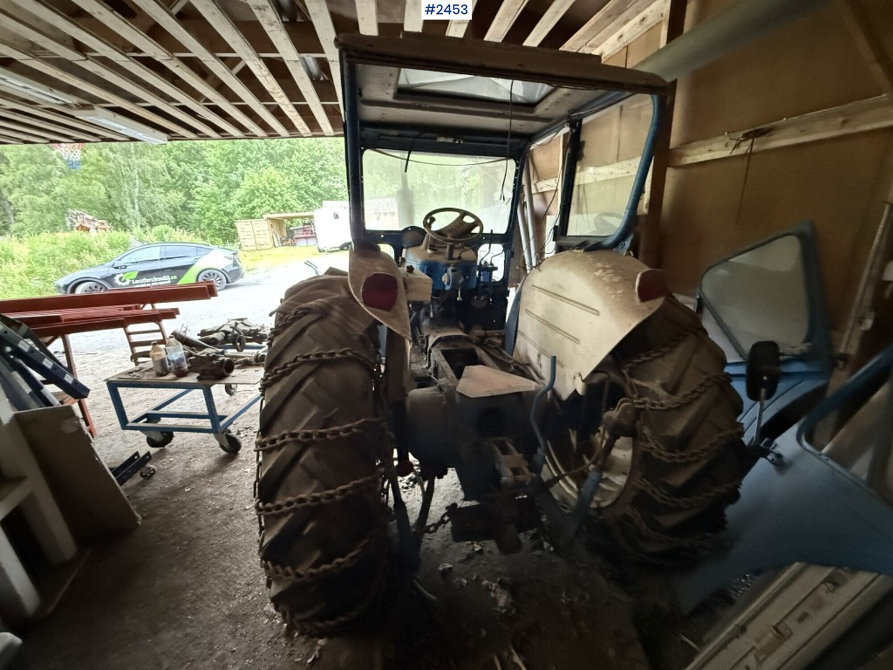 Ford Super Major 5000 with front loader Rep. object - Trator: foto 4 Ford Super Major 5000 with front loader Rep. object - Trator: foto 4