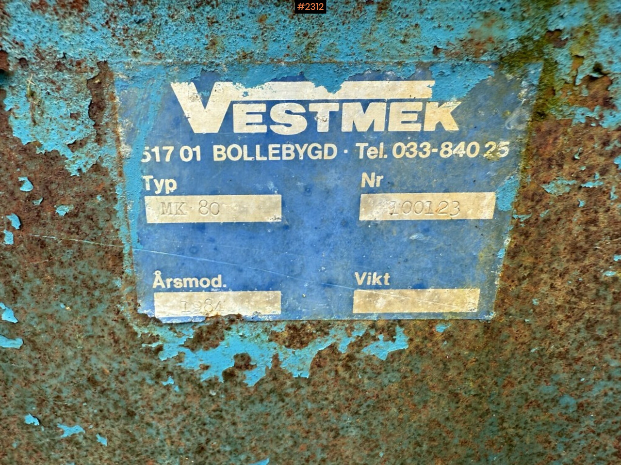 Equipamento de pós-colheita Hay fan Vestmek MK 80: foto 6