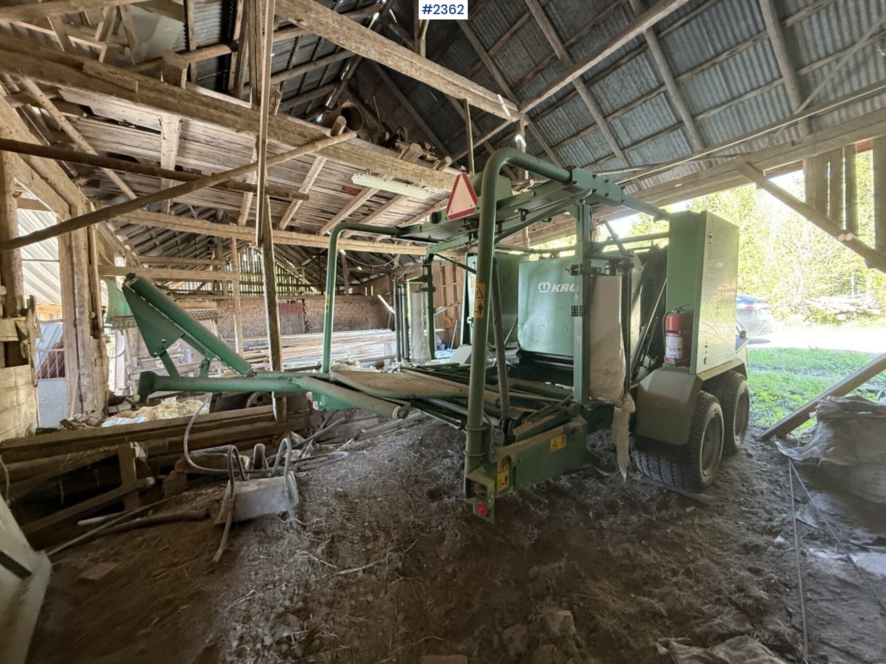 Krone Combi pack Multi-Cut 1250 round baler - Máquina para produção de feno: foto 4 Krone Combi pack Multi-Cut 1250 round baler - Máquina para produção de feno: foto 4