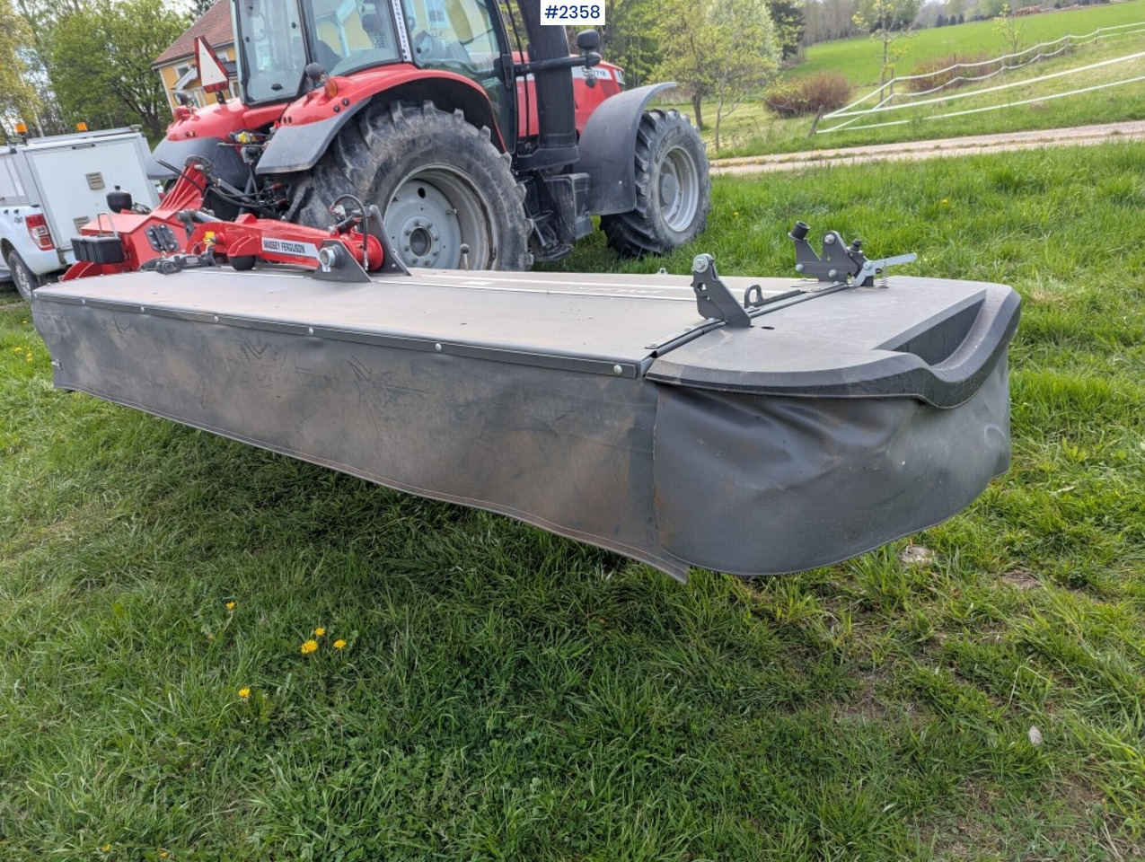 Mower, Massey Ferguson DM 367 TL-V - Máquina para produção de feno: foto 3 Mower, Massey Ferguson DM 367 TL-V - Máquina para produção de feno: foto 3