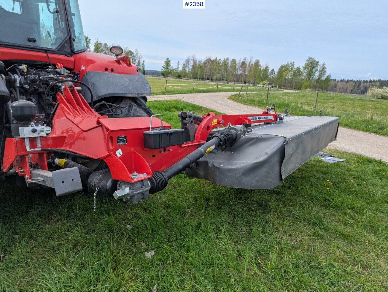 Mower, Massey Ferguson DM 367 TL-V - Máquina para produção de feno: foto 5 Mower, Massey Ferguson DM 367 TL-V - Máquina para produção de feno: foto 5