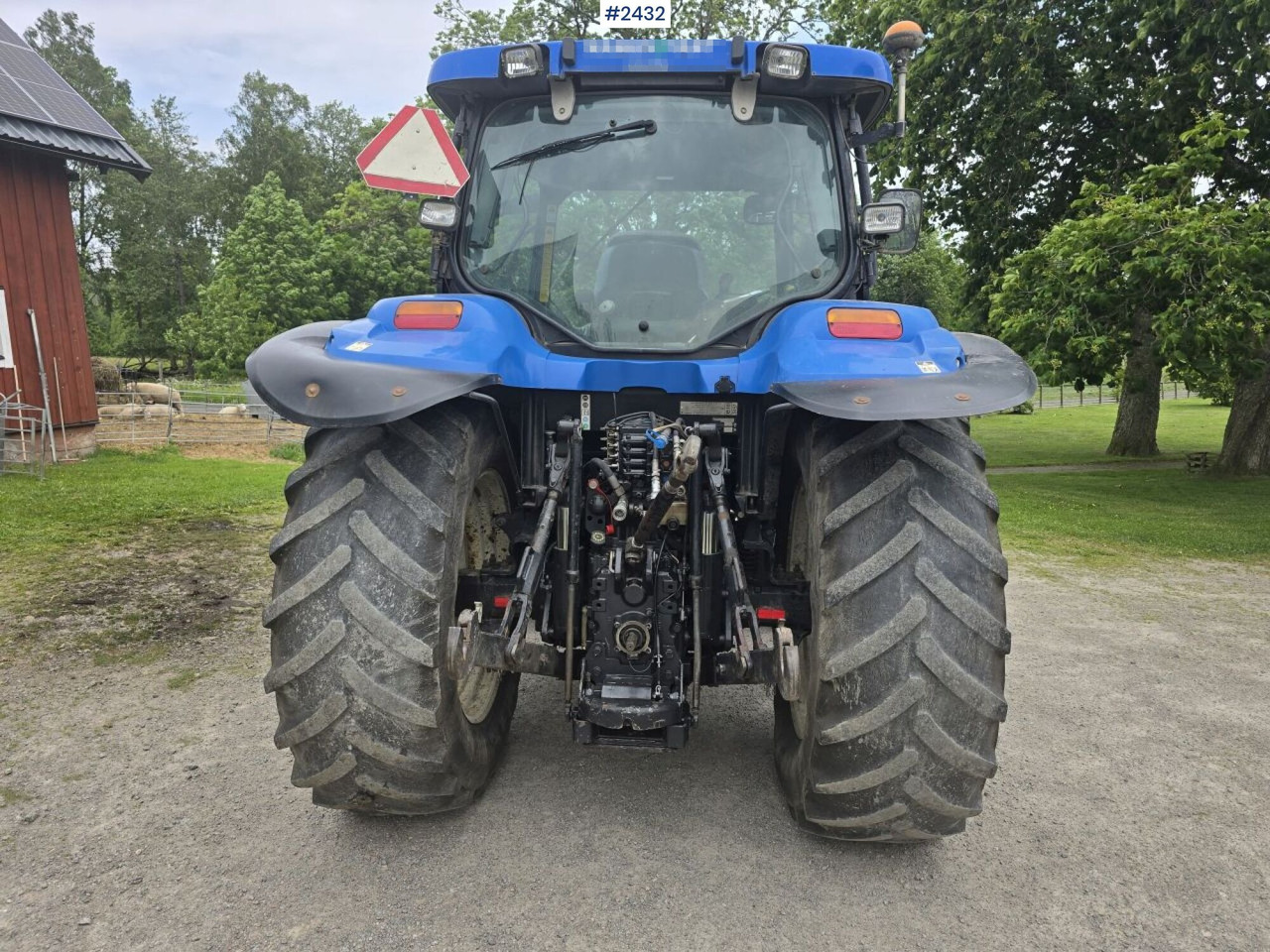 New Holland TS 125A med Frontlastare - Trator: foto 3 New Holland TS 125A med Frontlastare - Trator: foto 3