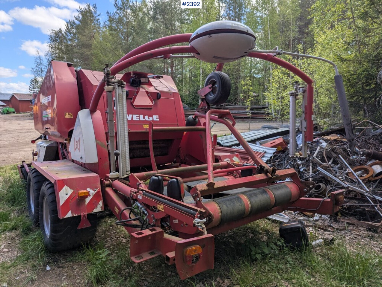 Round baler / Combination baler Welger double action 220 profi - Máquina para produção de feno: foto 5 Round baler / Combination baler Welger double action 220 profi - Máquina para produção de feno: foto 5