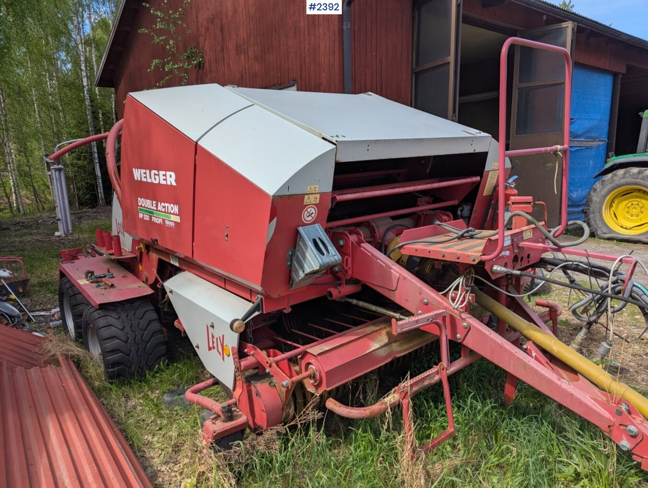 Round baler / Combination baler Welger double action 220 profi - Máquina para produção de feno: foto 3 Round baler / Combination baler Welger double action 220 profi - Máquina para produção de feno: foto 3