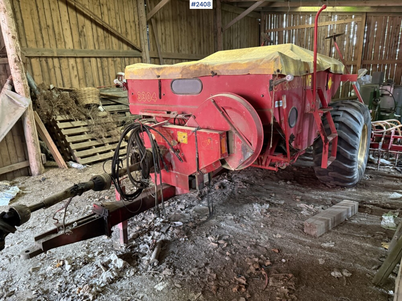 Seeder, Överum Tive 3304 - Máquina para produção de feno: foto 1 Seeder, Överum Tive 3304 - Máquina para produção de feno: foto 1