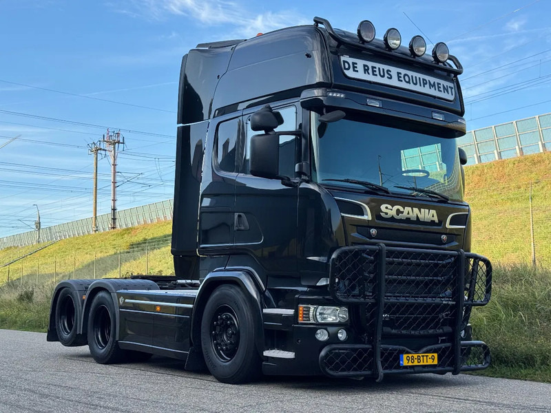 Scania R580 V8 6x2 FULL AIR APK BLACK - Tractor: foto 4 Scania R580 V8 6x2 FULL AIR APK BLACK - Tractor: foto 4