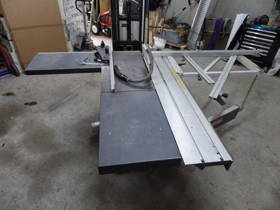 2 x Formatkreissäge mit Vorritzer Altendorf F90 und ROBLAND E300 - Máquina de madeira: foto 4 2 x Formatkreissäge mit Vorritzer Altendorf F90 und ROBLAND E300 - Máquina de madeira: foto 4