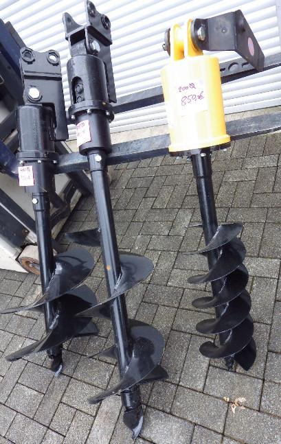 Erdbohrer hydraulisch für Minibagger 200/300/400 mm Ø - Perfurador de solo para Mini escavadeira: foto 2 Erdbohrer hydraulisch für Minibagger 200/300/400 mm Ø - Perfurador de solo para Mini escavadeira: foto 2