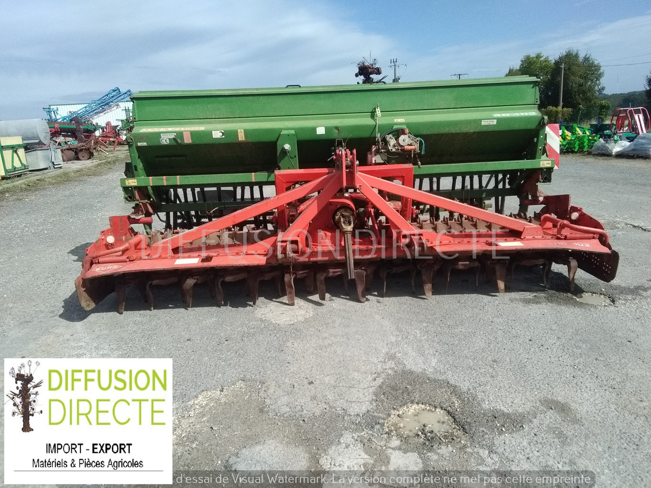 AMAZONE COMBINE DE SEMIS AD 402 - Semeadora combinada: foto 1 AMAZONE COMBINE DE SEMIS AD 402 - Semeadora combinada: foto 1