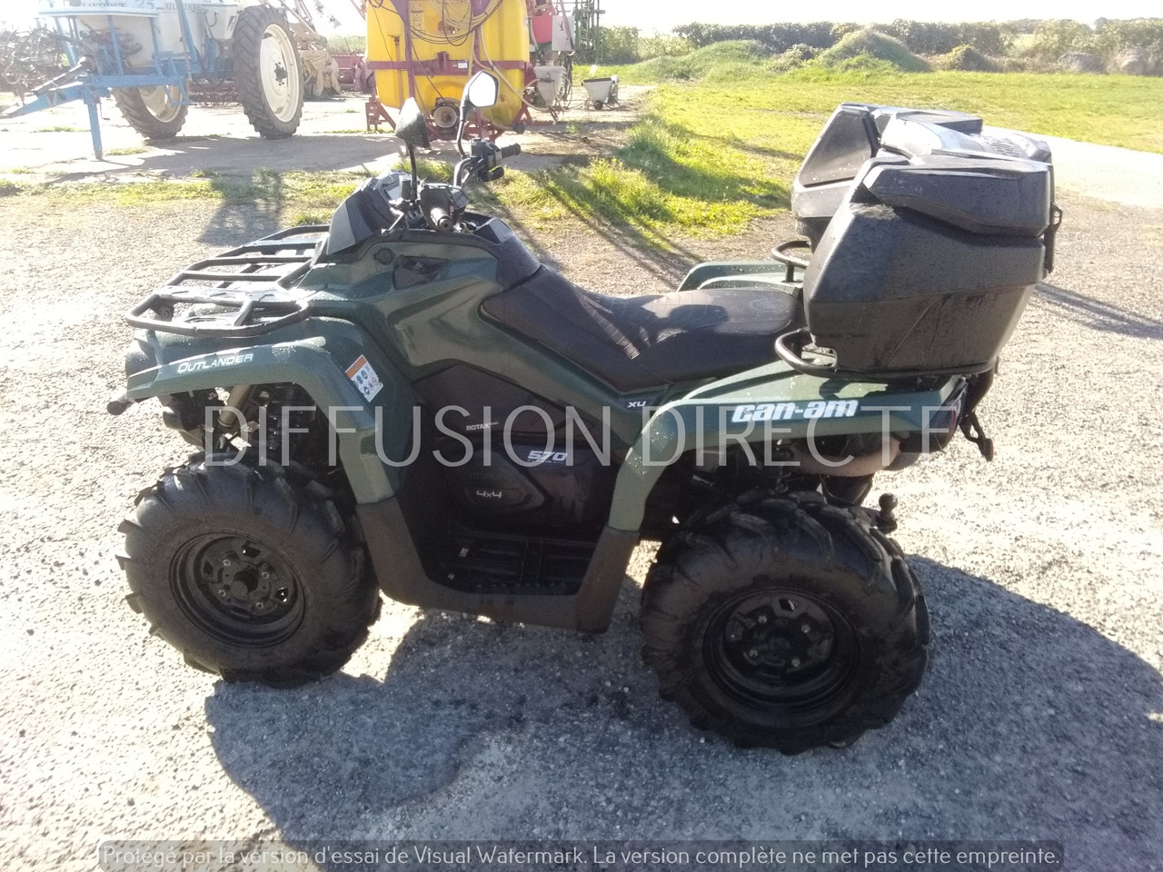 CAN-AM QUAD OUTLANDER - Trator: foto 3 CAN-AM QUAD OUTLANDER - Trator: foto 3