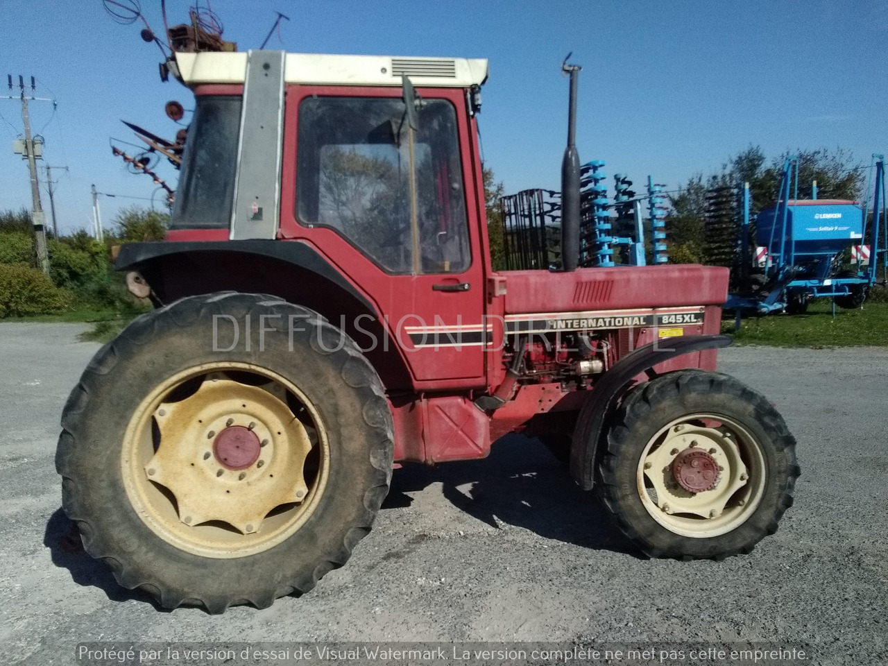 CASE IH TRACTEUR AGRICOLE 845 XL - Trator: foto 2 CASE IH TRACTEUR AGRICOLE 845 XL - Trator: foto 2