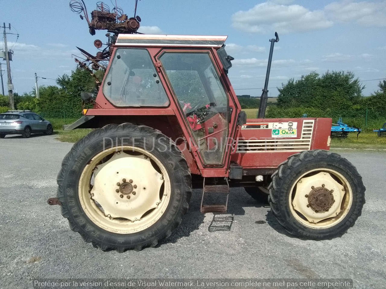 FIAT TRACTEUR AGRICOLE 80-90 DT - Trator: foto 3 FIAT TRACTEUR AGRICOLE 80-90 DT - Trator: foto 3