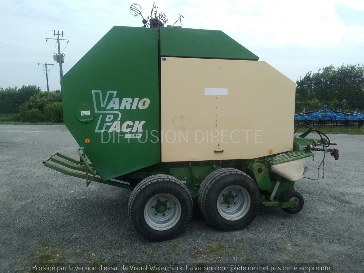 KRONE PRESSE A BALLES RONDES VARIO 1800 PACK - Enfardadeira de fardos redondos: foto 4 KRONE PRESSE A BALLES RONDES VARIO 1800 PACK - Enfardadeira de fardos redondos: foto 4