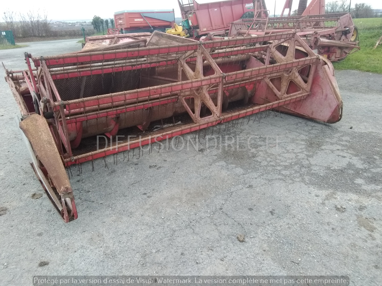 MASSEY FERGUSON MOISSONNEUSE BATTEUSE 500 - Colheitadeira: foto 5 MASSEY FERGUSON MOISSONNEUSE BATTEUSE 500 - Colheitadeira: foto 5