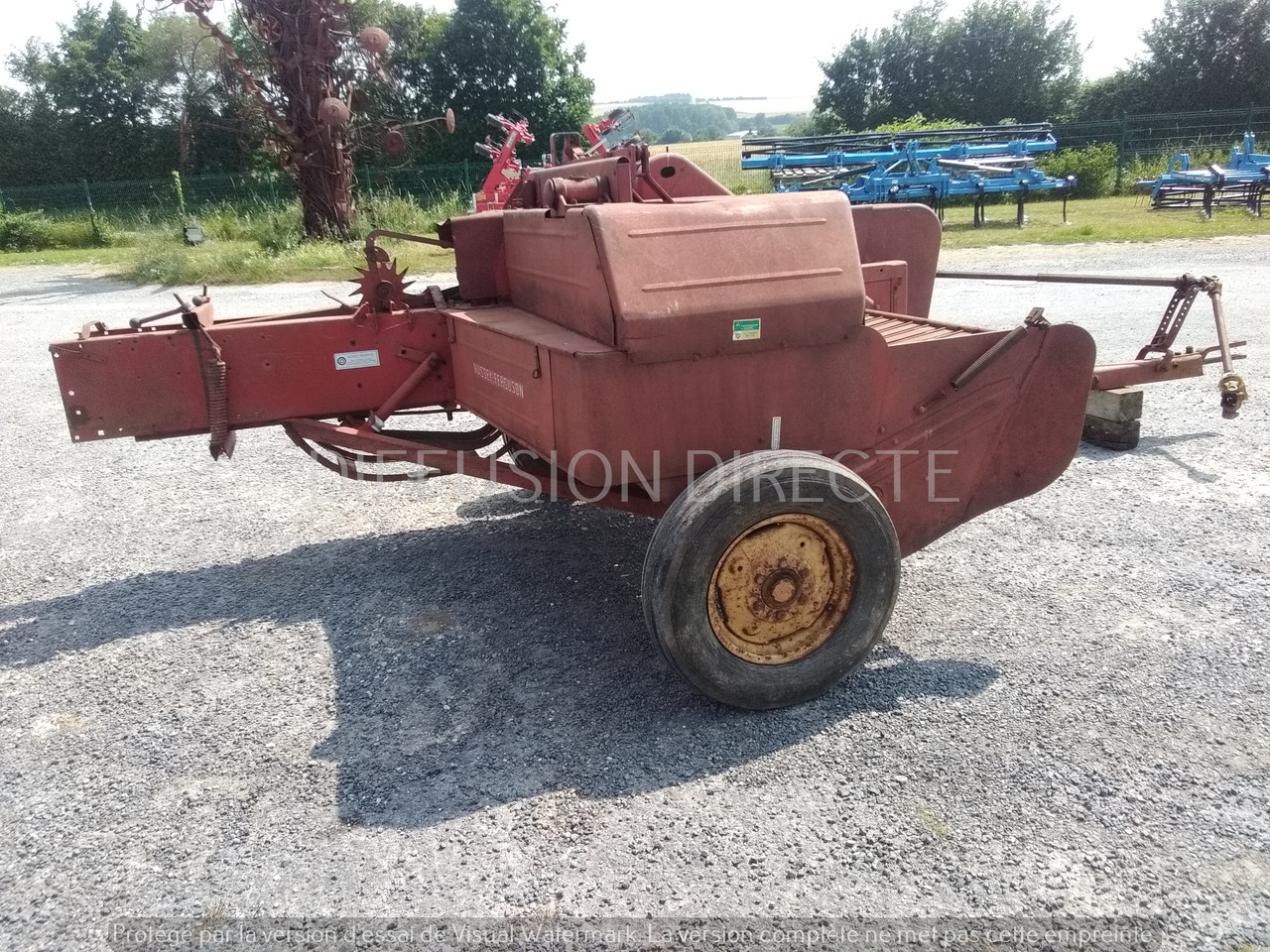 MASSEY FERGUSON PRESSE MOYENNE DENSITE 20-8 - Enfardadeira de fardos redondos: foto 4 MASSEY FERGUSON PRESSE MOYENNE DENSITE 20-8 - Enfardadeira de fardos redondos: foto 4