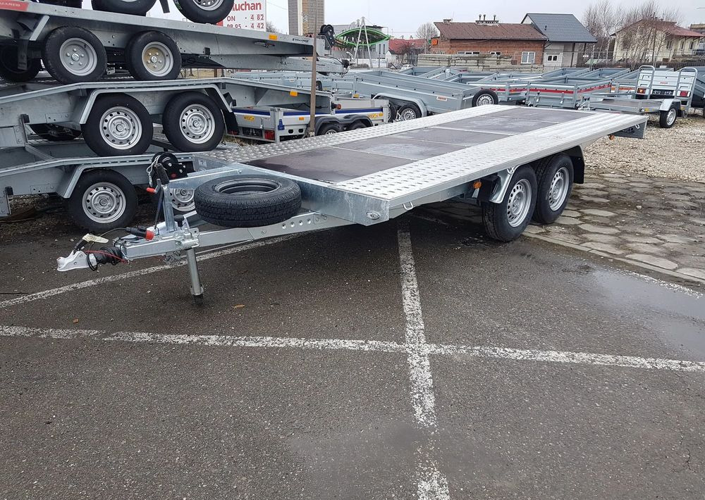 Niewiadów NM MARS 4,5x2,1m 2.7T R14C z sklejka - Reboque transporte de veículos: foto 1 Niewiadów NM MARS 4,5x2,1m 2.7T R14C z sklejka - Reboque transporte de veículos: foto 1