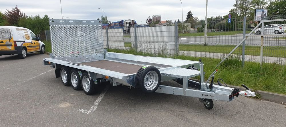 TEMARED BUILDER 3 4018 S 3 oś - Reboque porta máquinas: foto 1 TEMARED BUILDER 3 4018 S 3 oś - Reboque porta máquinas: foto 1