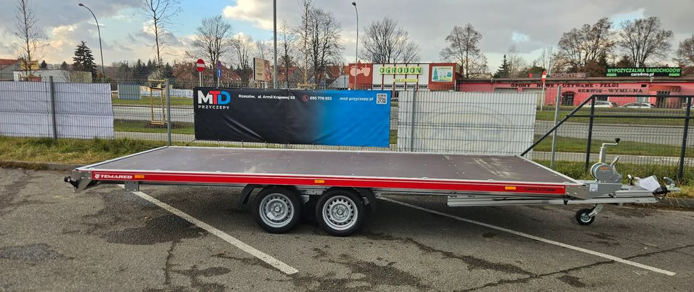 TEMARED CARPLATFORM full alu 5121 3,5T sklejka - Reboque transporte de veículos: foto 3 TEMARED CARPLATFORM full alu 5121 3,5T sklejka - Reboque transporte de veículos: foto 3