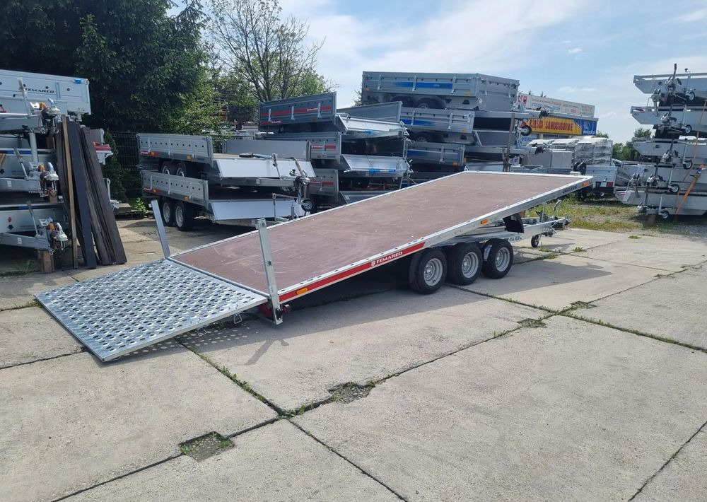 Reboque plataforma/ Caixa aberta novo TEMARED UNIVERSAL 5121/3 3.5T R10C SKLEJKA: foto 9