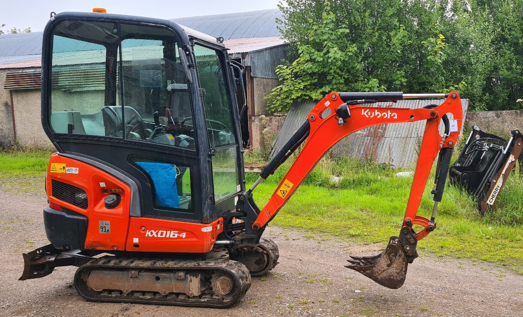 2016 Kubota KX016-4 Mini Digger, only 1550 hours - Mini escavadeira: foto 2 2016 Kubota KX016-4 Mini Digger, only 1550 hours - Mini escavadeira: foto 2