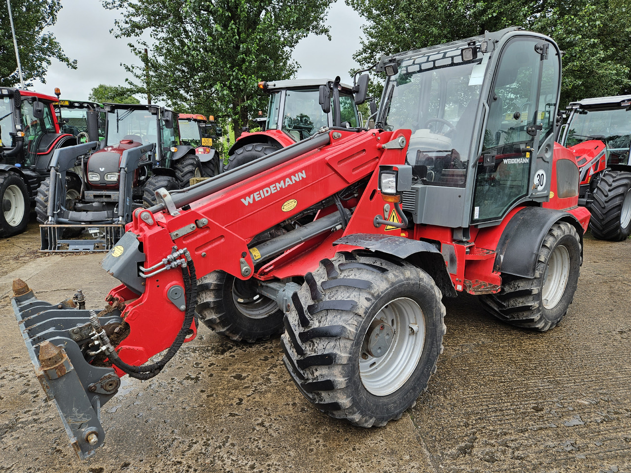2018 Weidemann 3080 - Pá carregadora telescópica: foto 2 2018 Weidemann 3080 - Pá carregadora telescópica: foto 2